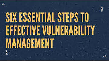 What is Vulnerability Management? I Careful Security | Cybersecurity Services Provider