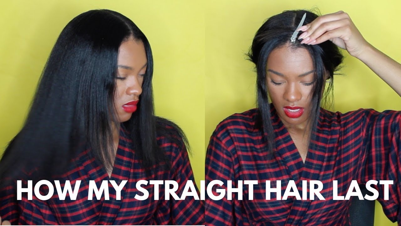 How to Maintain Straight Hair for A Longer Time How to Wrap Long