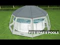 Flowclear 19'8" Round Multi-use Pool Dome