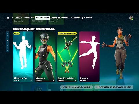 NOVA DANÇA! Nova Loja de Hoje Fortnite [23 de Março 2024] Loja de Itens Fortnite Ao Vivo