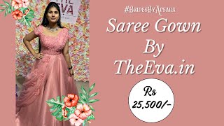 Saree Gown Customised by TheEva.in #BridesByApsara screenshot 3