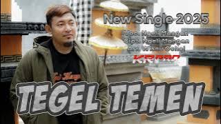 TEGEL TEMEN \ NEW SINGLE 2025 \ NGELI MANGAN \ ARR WISNU OCHOL \ KR PRODUCTION