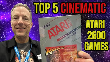 Top 5 Most CINEMATIC Atari 2600 Games