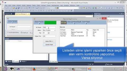 Görsel Programlama -2 Ödev-2