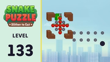 Snake Puzzle: Slither to Eat Level 133