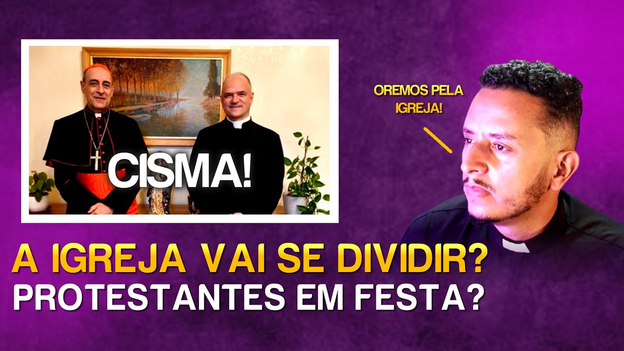 🚨ALERTA: IGREJA CATÓLICA EM CISMA?  — FRATERNIDADE SÃO PIO X ESTÁ EM CHECK