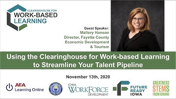 Using the Clearinghouse for Work-based Learning to Streamline your Talent Pipeline