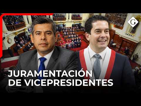 Luis Galarreta and Miguel Torres sworn in as Vice Presidents of the Republic | Gestión