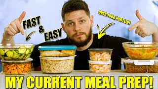 My Current Healthy Meal Prep Routine! (FAST & EASY!)