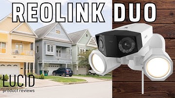 REOLINK 4K PoE Duo Floodlight Camera 180 Degree Angle - Informative Review & Demos