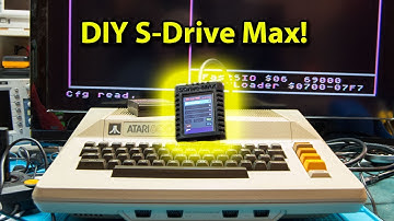 DIY S-Drive Max for the Atari 8-bit Computer