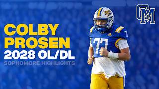 Colby Prosen - Sophomore Season Highlights