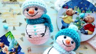 Амигуруми: схема Снеговичков Дружочков. Игрушки вязаные крючком - Free crochet patterns. Амигуруми: схема Снеговичков Дружочков. Игрушки вязаные крючком - Free crochet patterns.