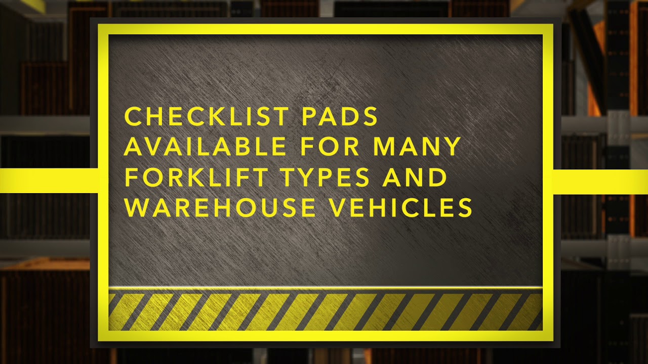 Replacement Checklist Caddy for Aerial Work Platform