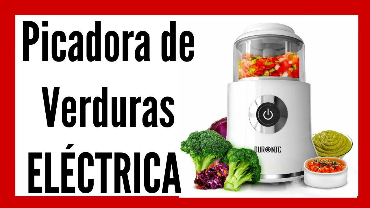🥇 Picadora de verduras electrica 2020 ✓ TOP 6 cortadores de verduras en  espiral eléctricos 