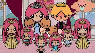 my mom only gave birth to girls, but dad wants a boy / Toca sad story,  Toca life story