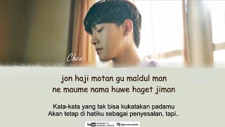 CHEN - Hello EASY LYRICS/INDO SUB by GOMAWO