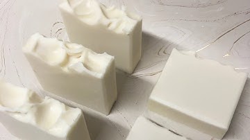 TRIPLE BUTTER BODY BAR | COLD PROCESS SOAP MAKING