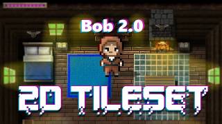 2D tileset and Bob! maybe other stuff also #vanlife #gaming #solar