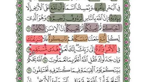 سورة الحج الآيات (65 : 72)
