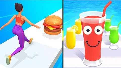 Twerk race 3d 🆚 Juice run New level gameplay Android ios walkthrough