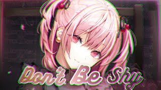 Nightcore - Don't Be Shy | Lyrics - Tiësto & Karol G