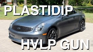 Dipping an Infiniti with a HVLP Gun