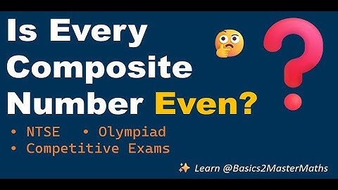 Factors, Prime and Composite Numbers Explained | Easy Math Tricks for CBSE ICSE JEE | Question-4