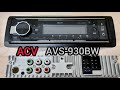 ACV AVS-930BW | недорогая магнитола с блютуз и 3 пары rca