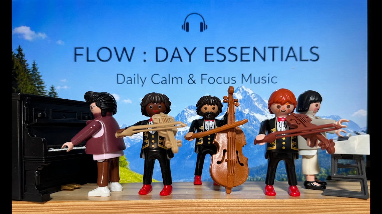 🎧 FLOW : DAY ESSENTIALS | Daily Calm & Focus Music