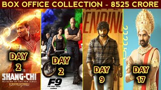 Box Office Collection Of Shang Chi,Fast And Furious 9,Sridevi Soda Center & Raja Raja Chora,F9 India