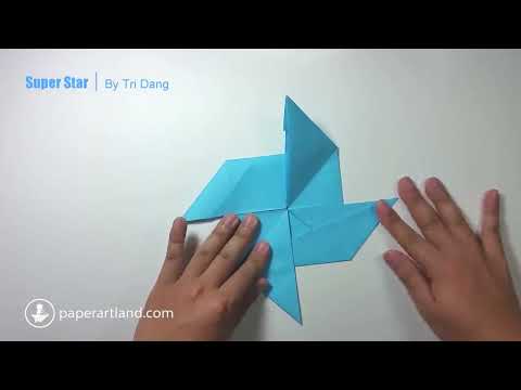 Origami Ninja Star For Kids How To Make A Paper Shuriken That Can Boomerang Super Star