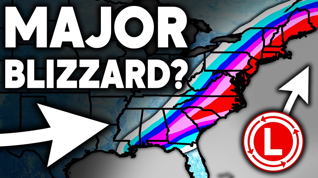 Models Show a HUGE East Coast Snowstorm THIS WEEKEND... - YouTube