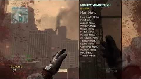 [MW3] Project Memories v3.5 | Mod Menu All Clients