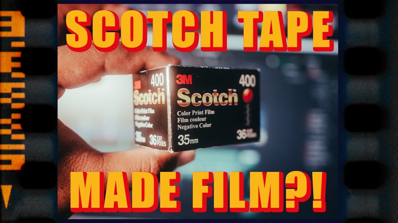 Even SCOTCH TAPE Made 35mm FILM YouTube