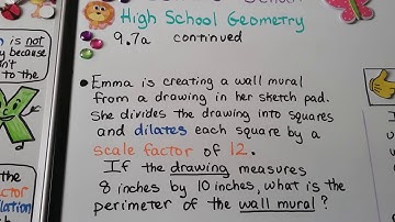 Geometry 9.7a, Dilations: Identify, Construct, & draw on a coordinate plane