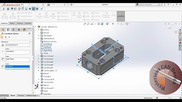 How to Add New Coordinate Systems in Solidworks in Hindi #31