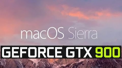 Setting GTX 970 On Hackintosh 10.11 (For All GTX 900 Series)