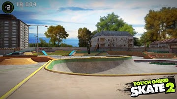 Touchgrind Skate 2:  Late Double Forward Impossible & Impossible Underflip