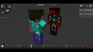 How to make minecraft animations in prisma3d any version.