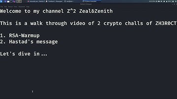 zh3r0 CTF Cryptography challenges writeups