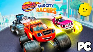 Blaze and the Monster Machines Axle City Racers: Quick Race Crusher - Racing Cars Video Game - PC