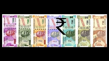 Indian Rupee Symbol - ₹ Interesting Facts, Design & Story Behind It. #security #banknotes #notes