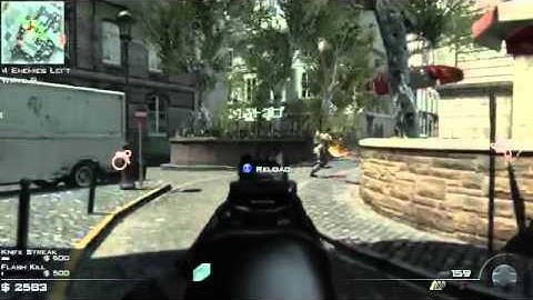 Modern Warfare 3 - Survival Mode on Paris Gameplay