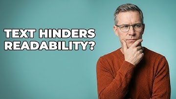 Does Background Complexity Hinder Text Readability?