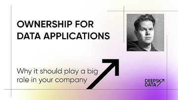 Ownership for data applications