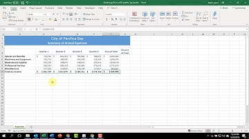 OLD Excel Chapter 3 Grader Project Walkthrough