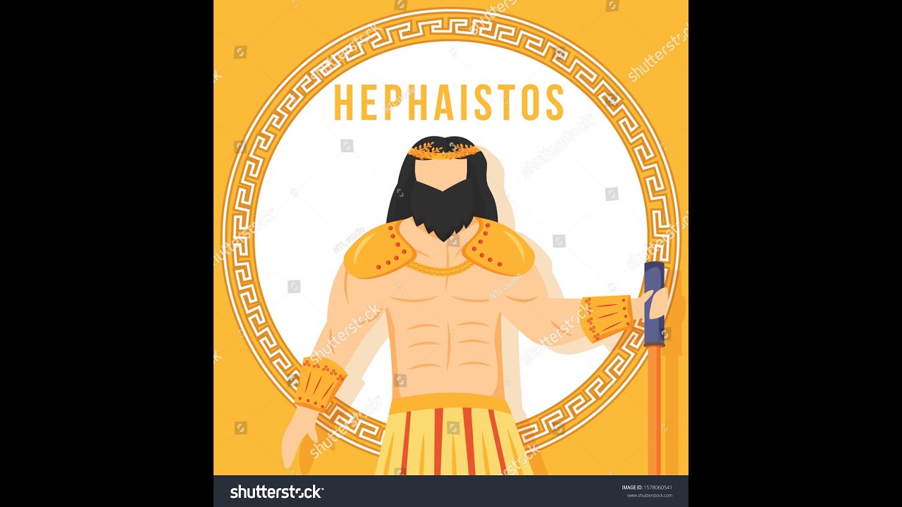 Hephaistos (*Vulcan* in Roman Mythology); Story of the God of Fire and Volcanoes under Mt Etna