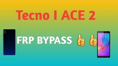 Tecno Comon I ACE 2 Frp bypass 👍