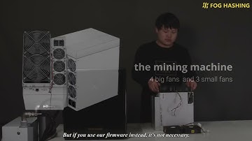 Installation Setup of Fog Hashing C1 immersion cooling kit